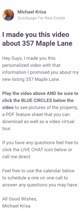 Welcome to the future of selling Real Estate.